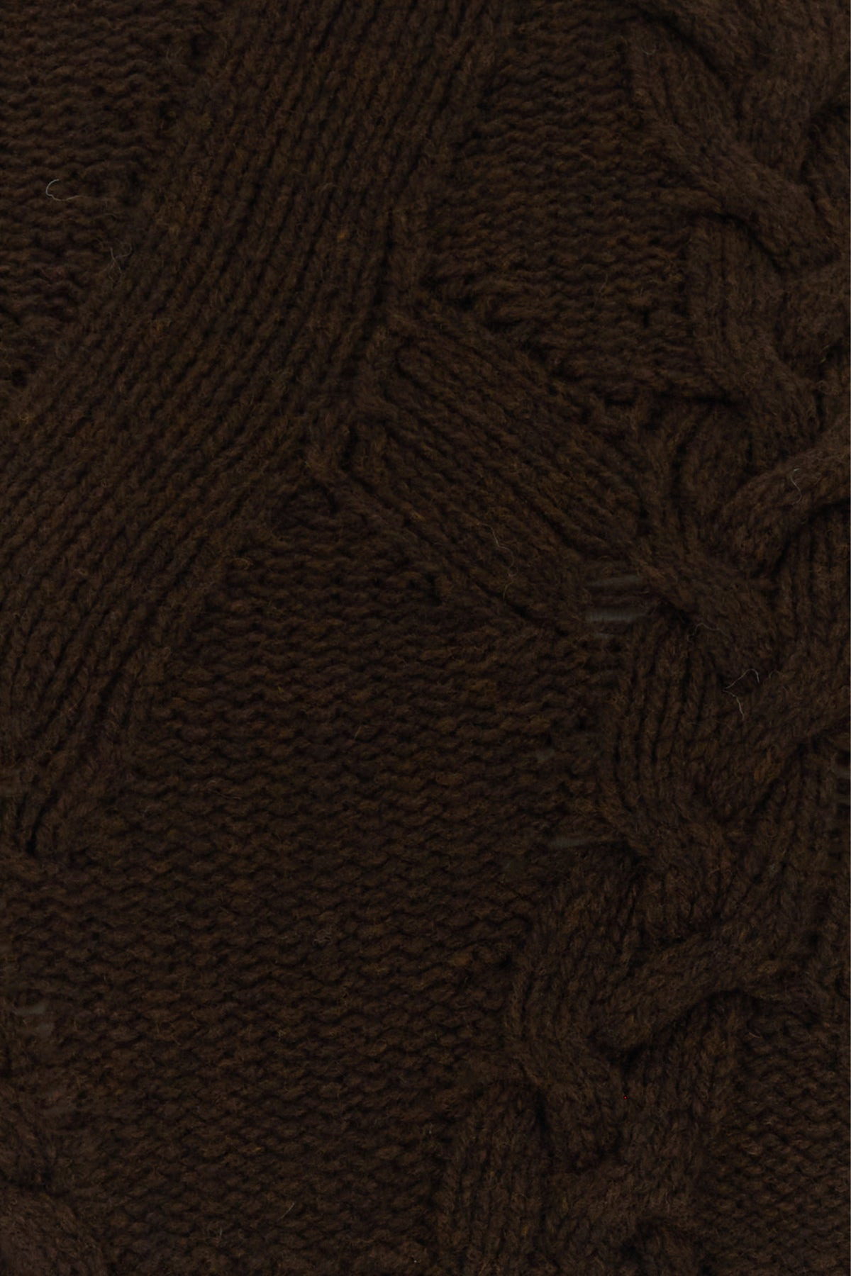Brown wool Julia sweater - 3