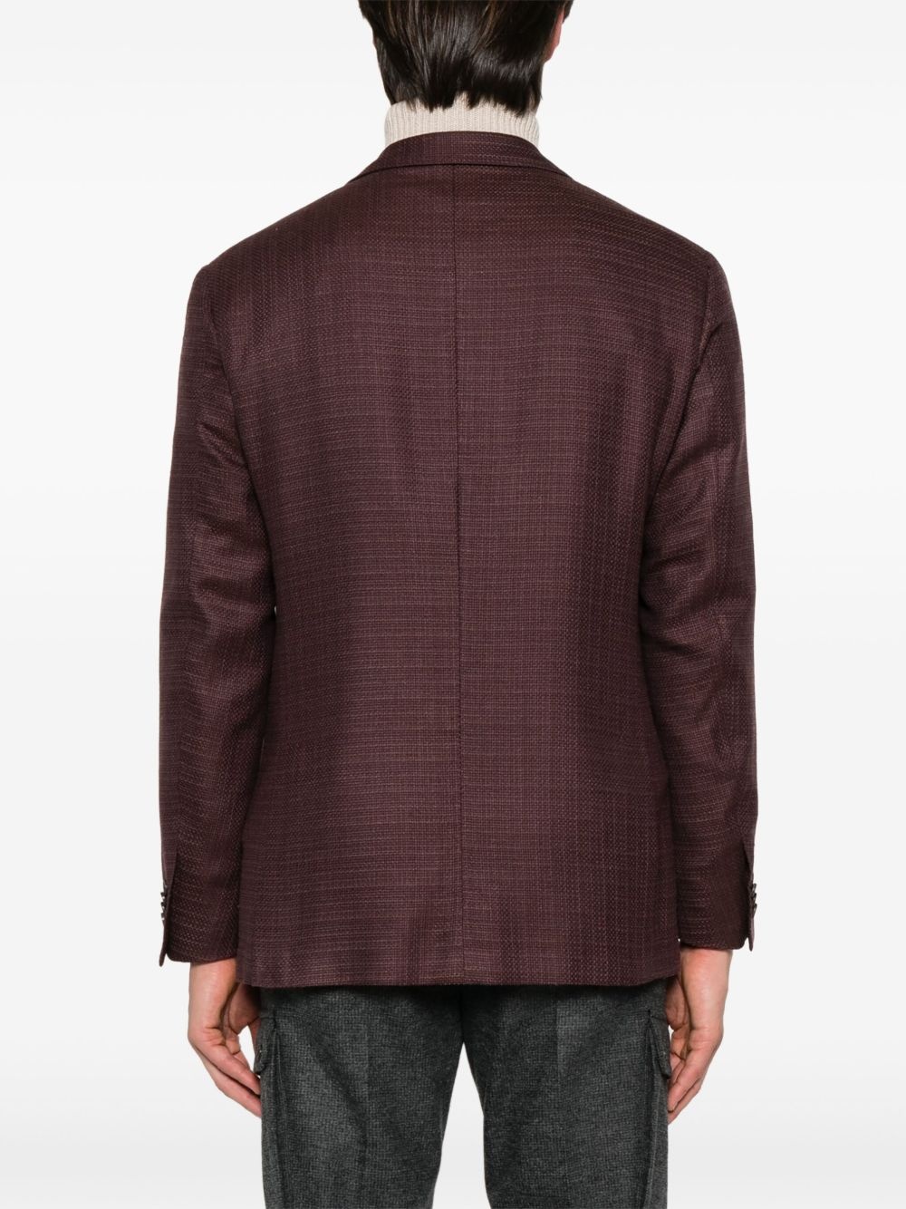 single-breasted blazer - 4