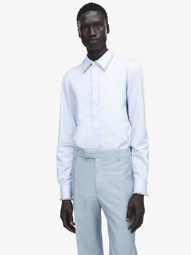 Alexander McQueen Crystal Embroidery Shirt outlook