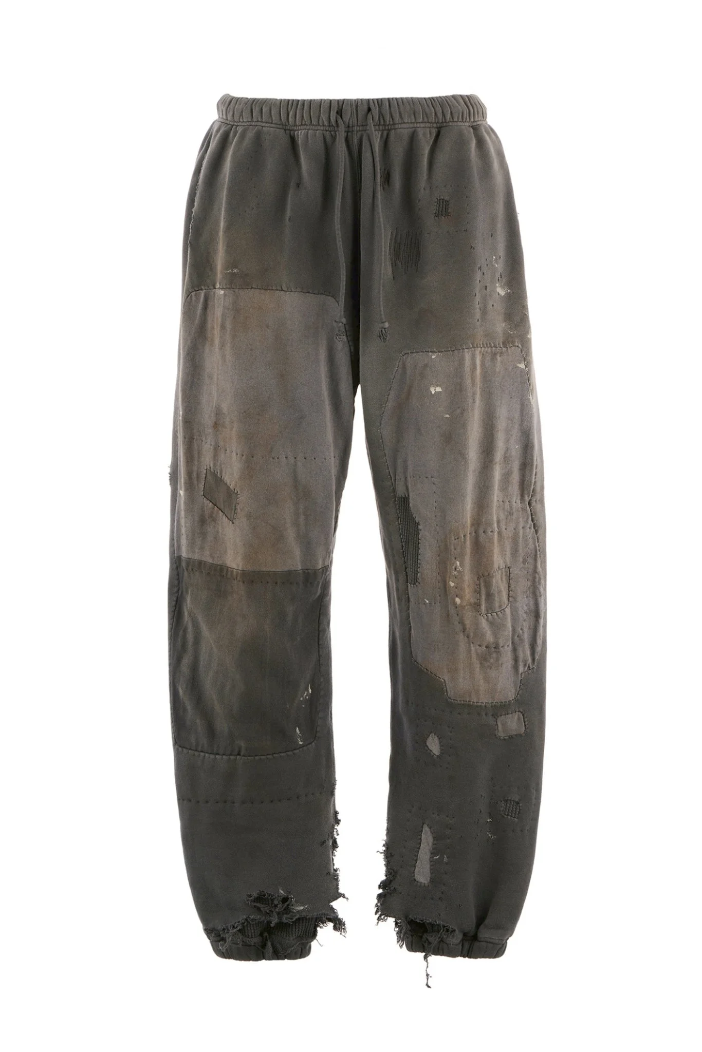 SWEAT PANTS/DOUBLE FACE / BLK - 1