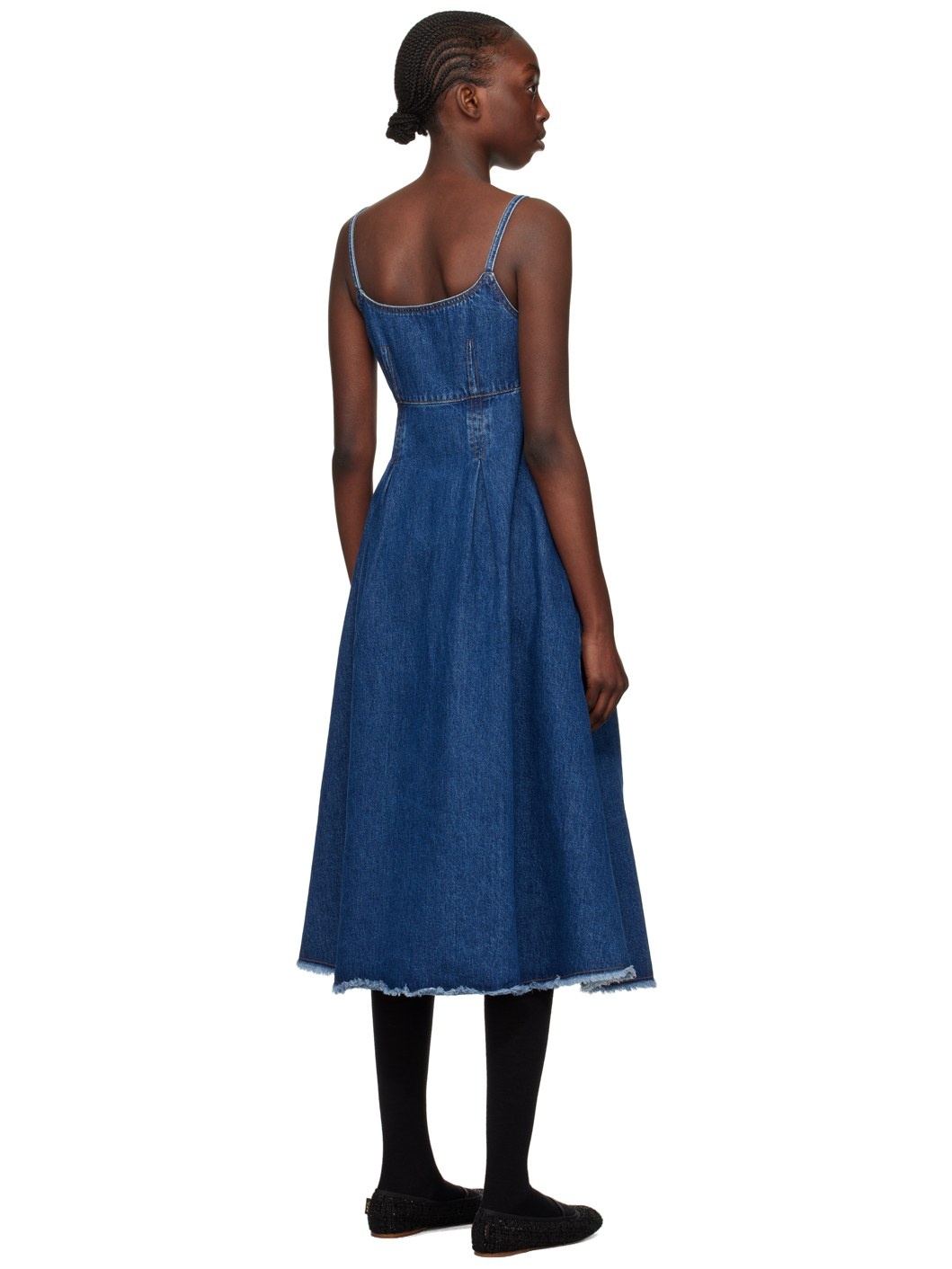 Indigo Malibu Denim Midi Dress - 3