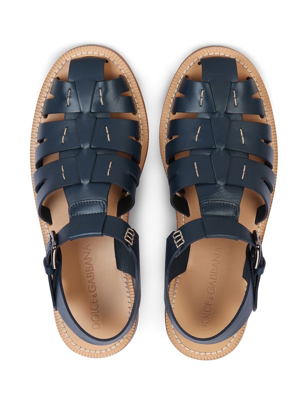 strappy buckled sandals - 4