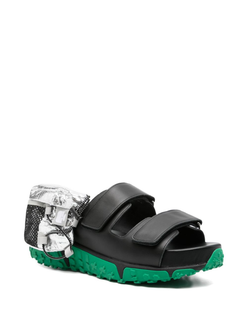 Kolor touch-strap sandals outlook