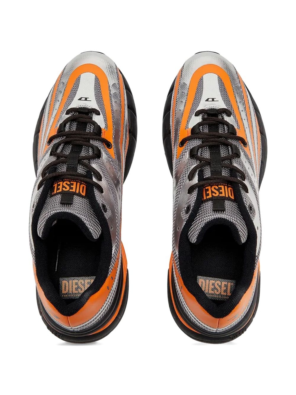 logo-print sneakers - 4