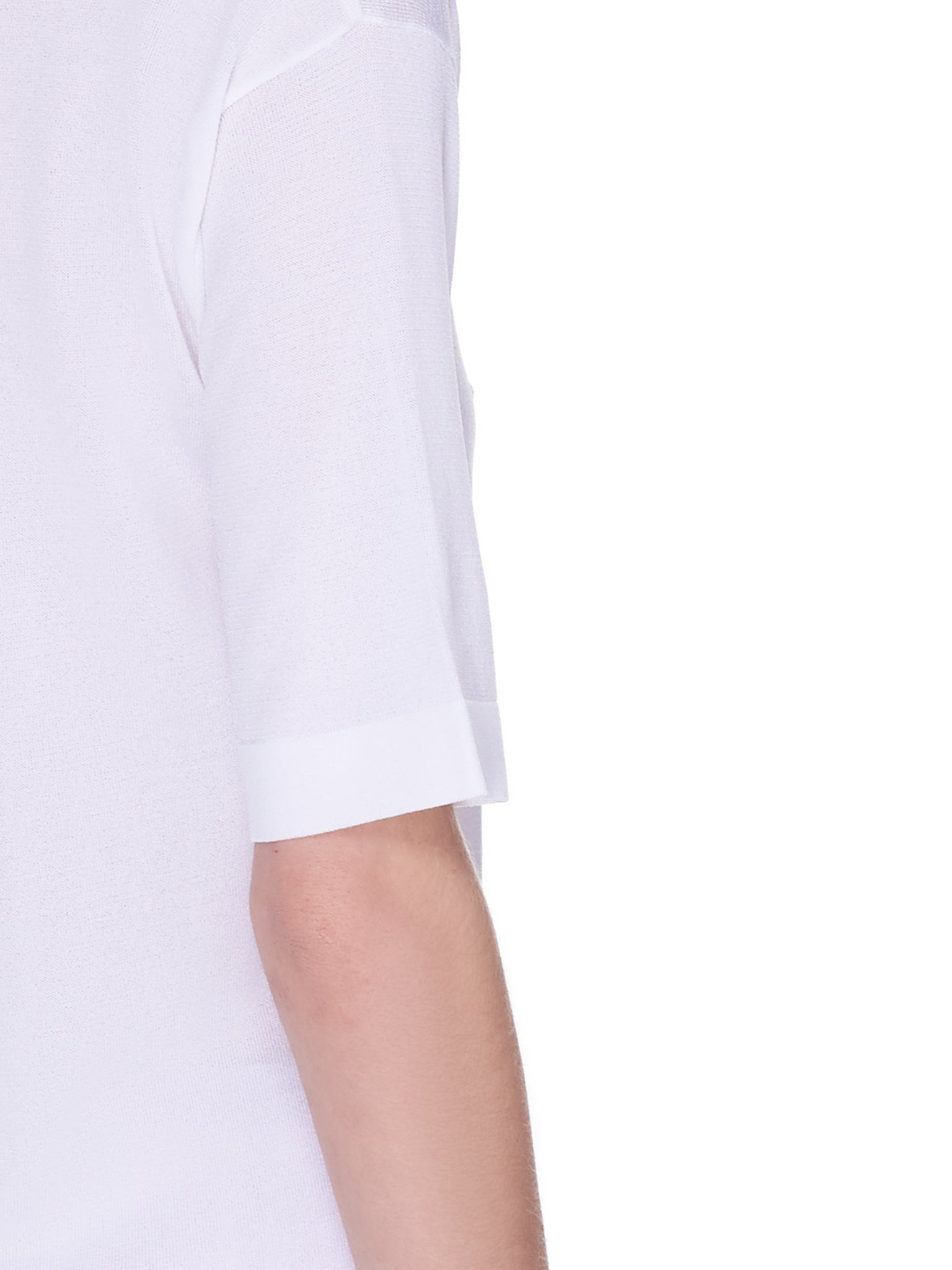 V-Neck Polo Top - 5