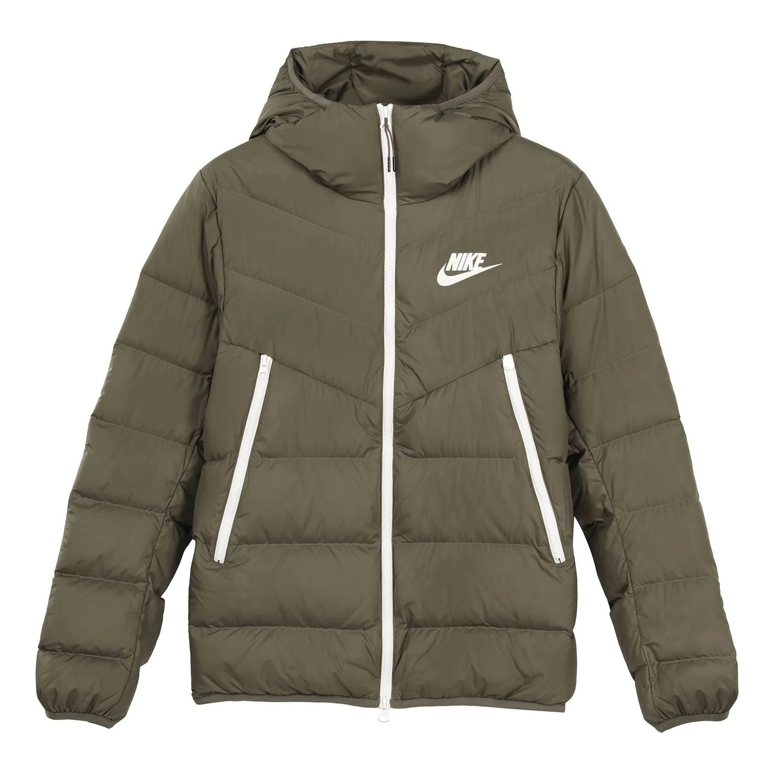 Nike Sportswear NSW Down Fill Sports hooded Stay Warm Down Jacket Green CU0226-380 - 1