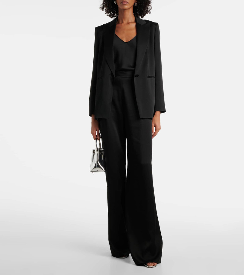 Max Mara Galazia satin blazer outlook