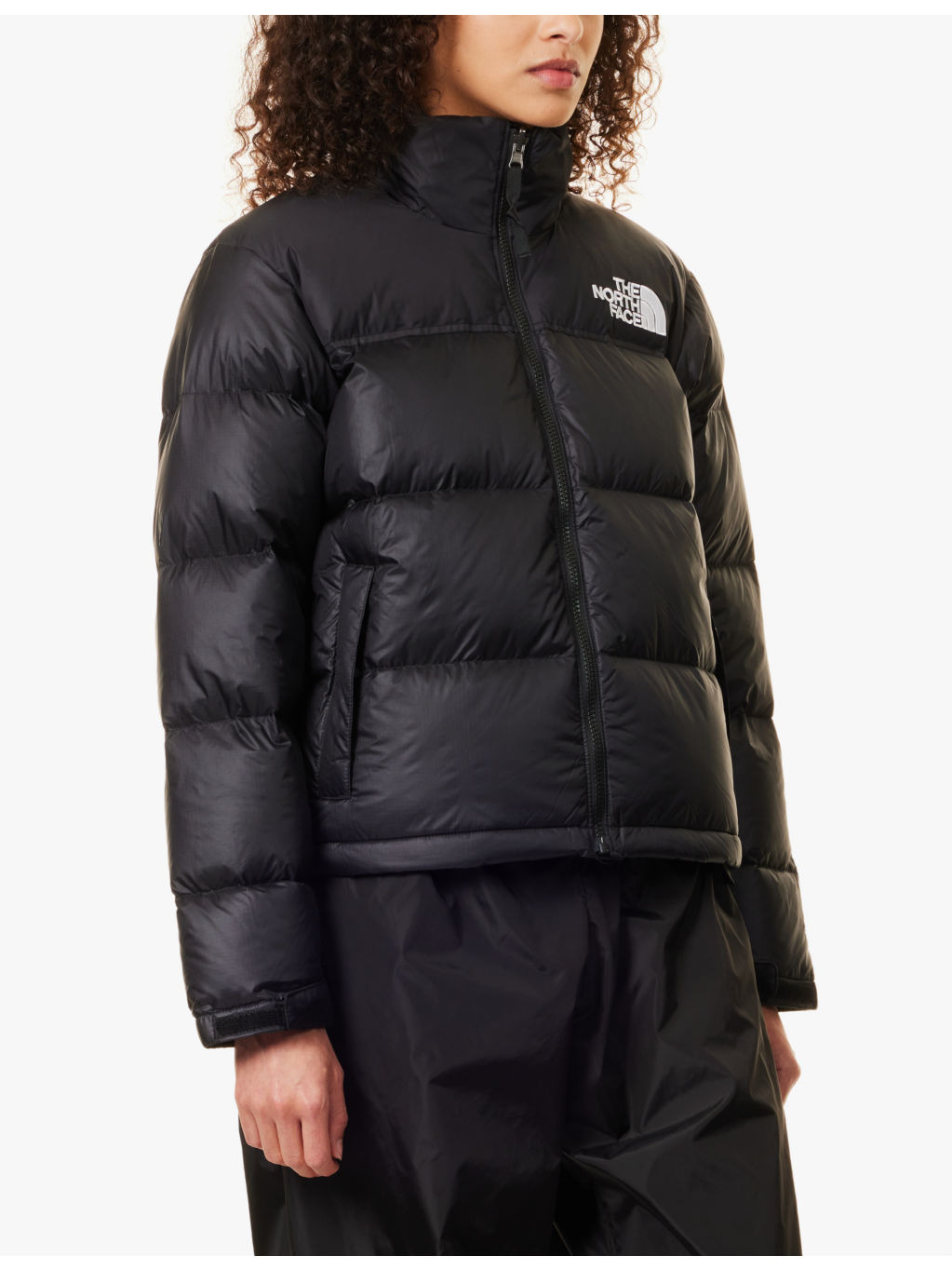 1996 Retro brand-embroidery regular-fit shell-down jacket - 3