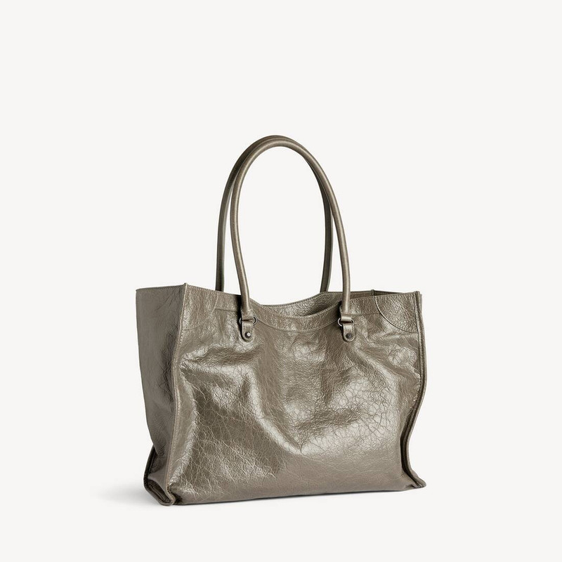 Women's Le City Tote Bag Medium in Army Green 3
