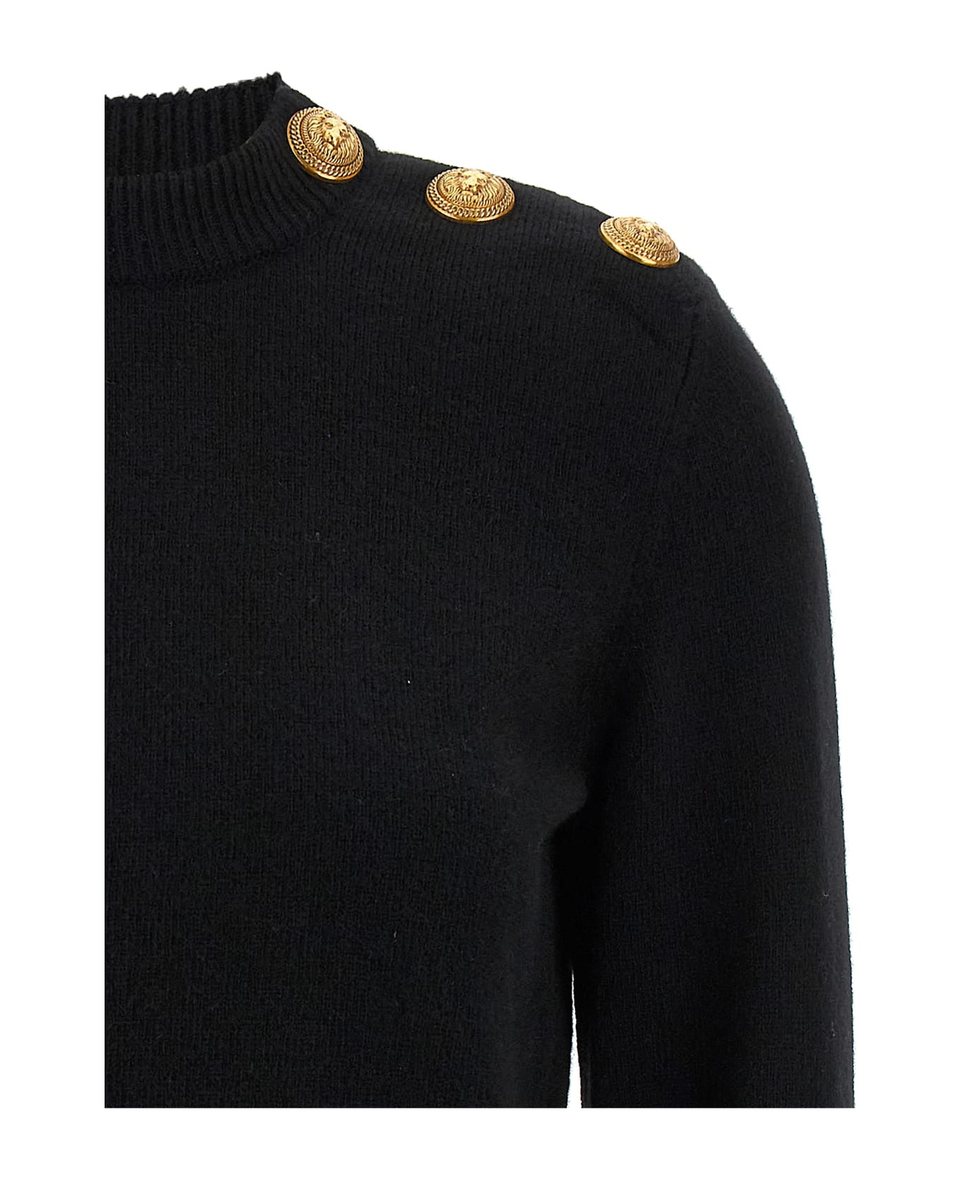 Eco-cashmere Button Sweater - 3