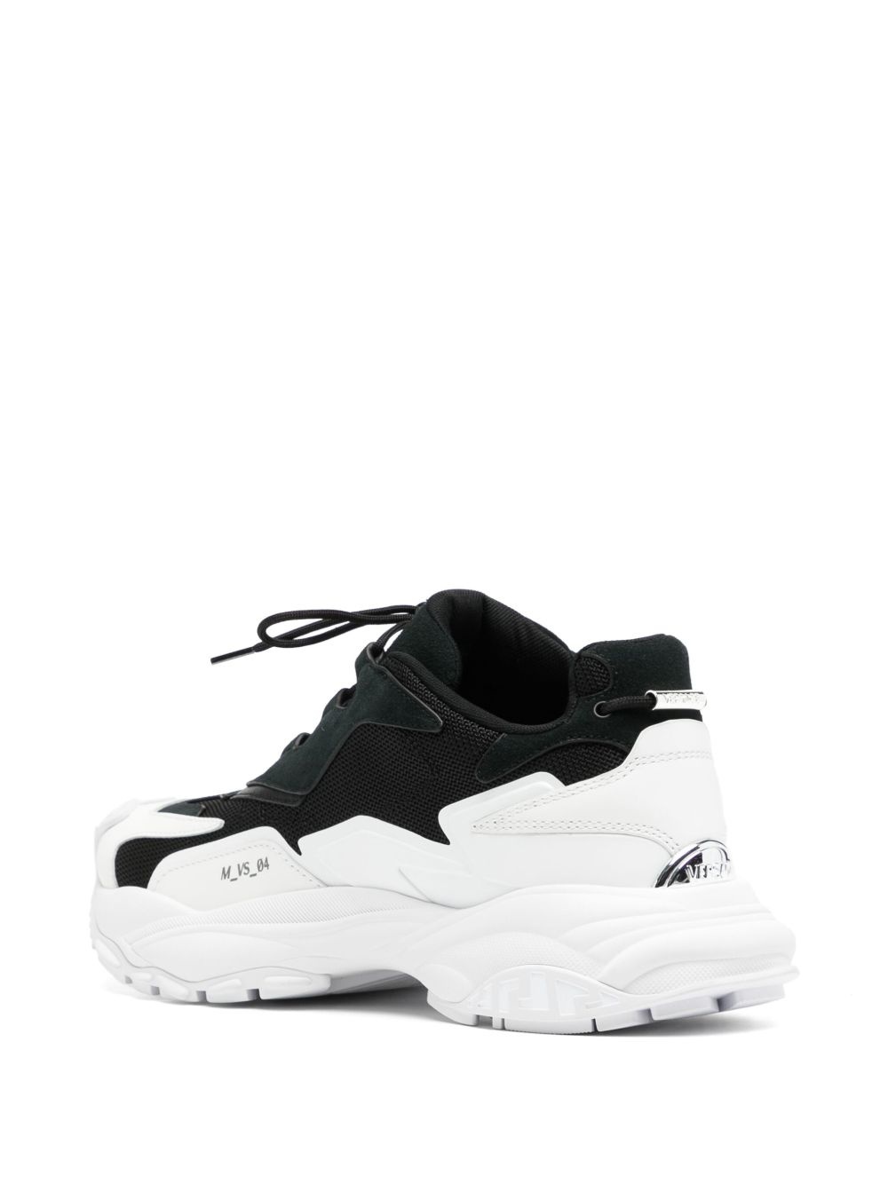panelled sneakers - 3
