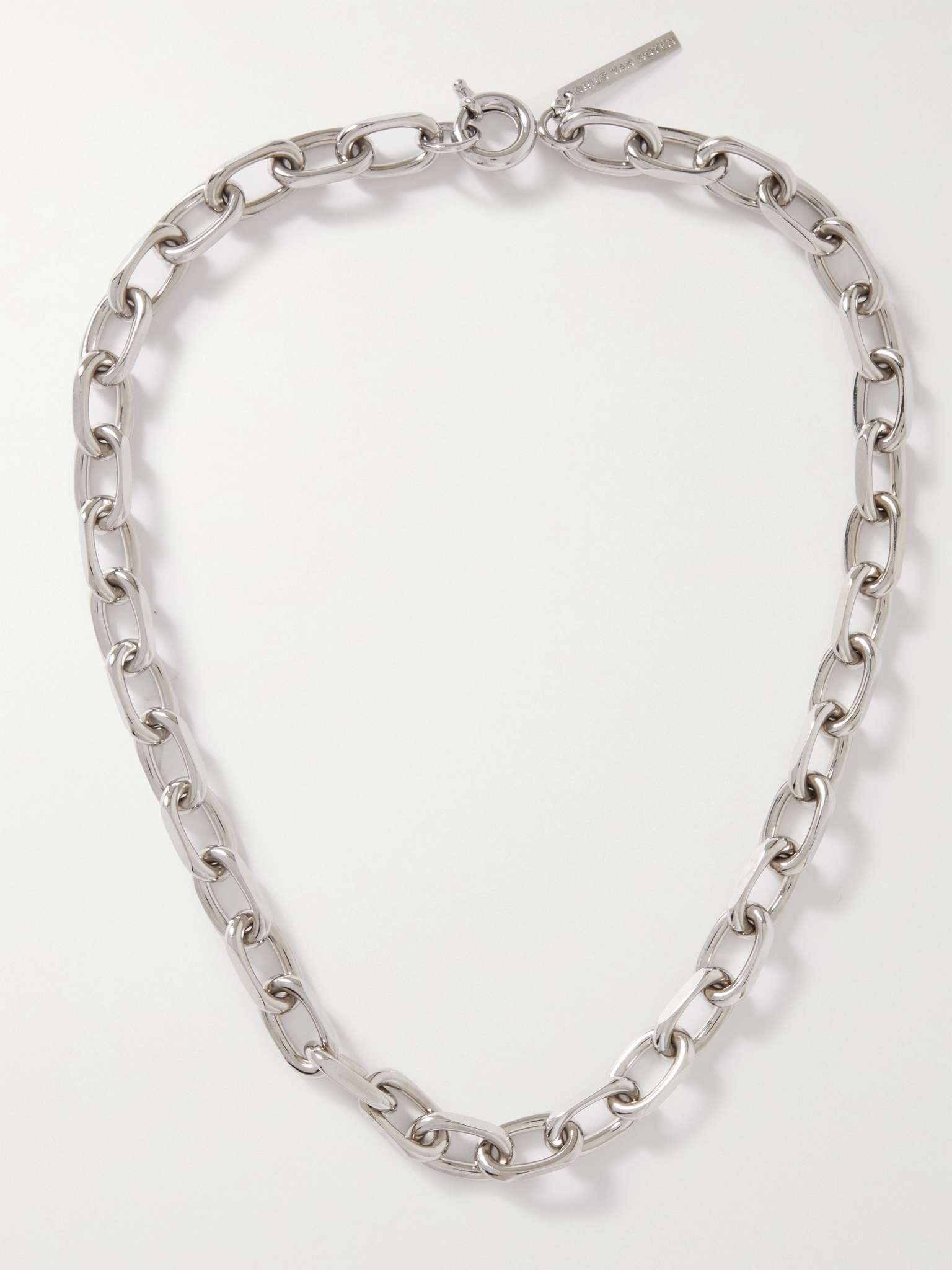 Silver-Tone Chain Necklace - 1