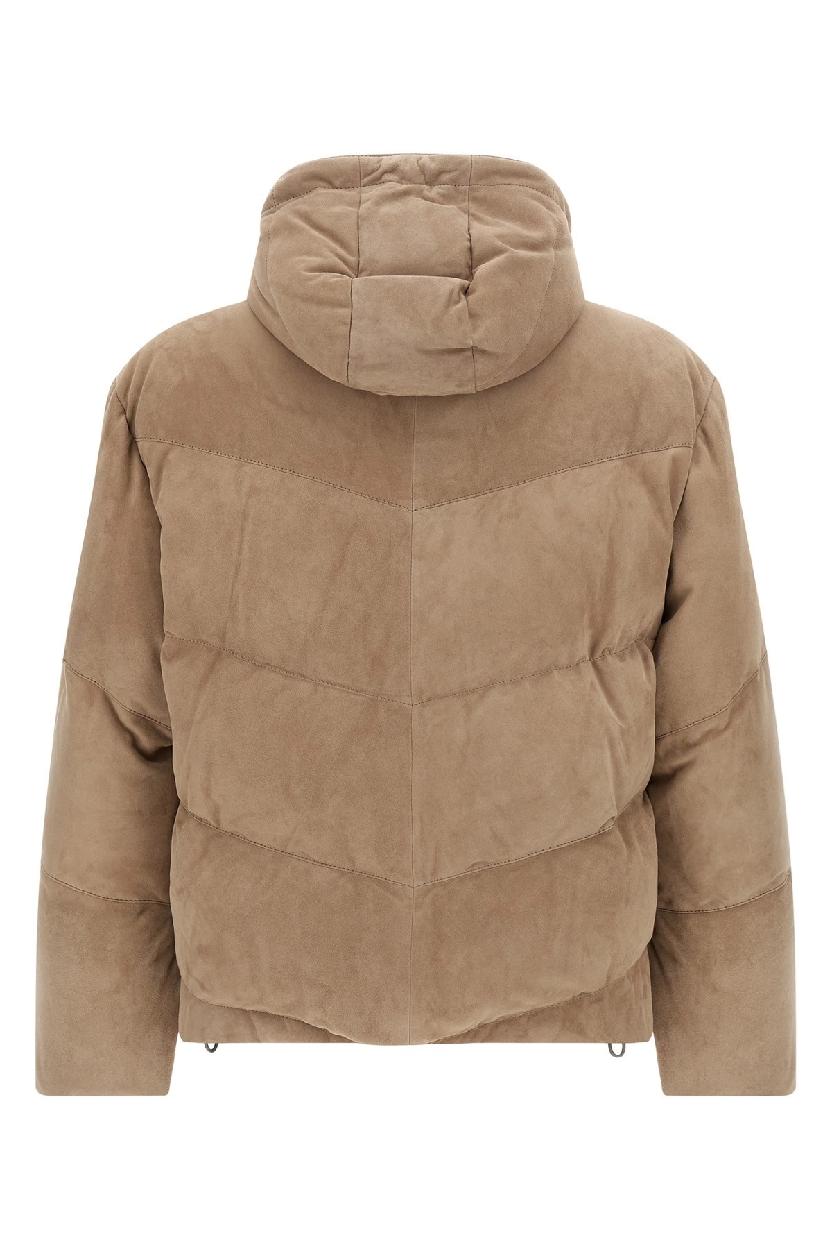 Suede down jacket - 2