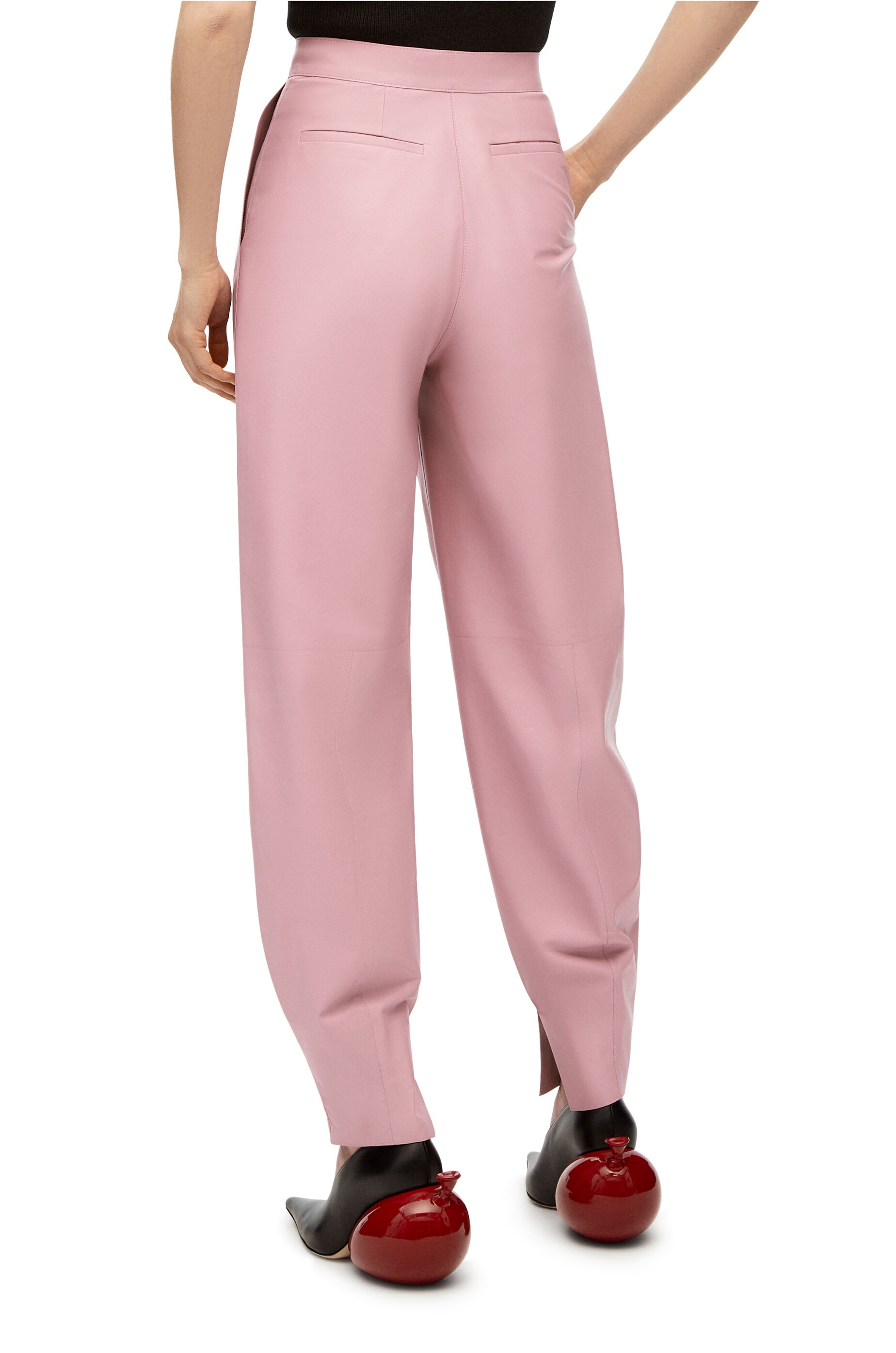 Balloon trousers in nappa - 4