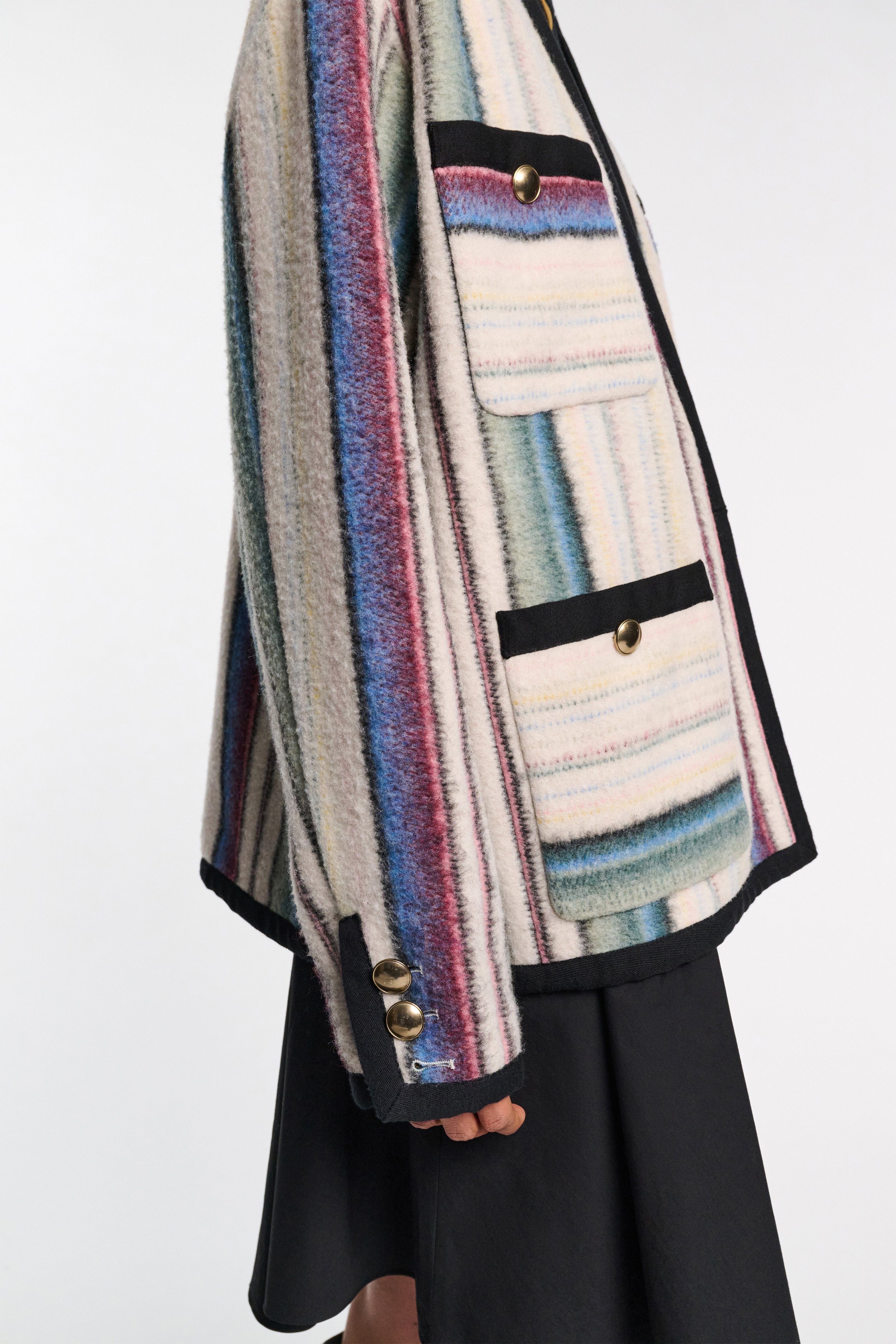 STRIPED COMFORT jacket - 6
