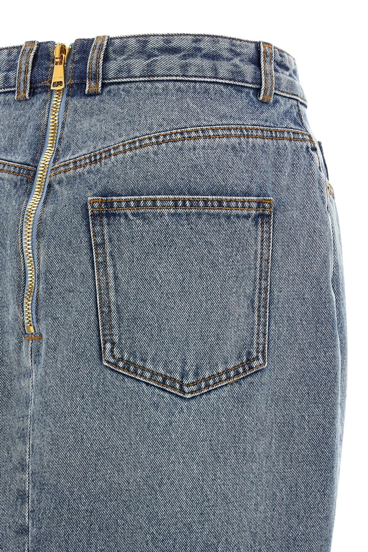 Denim skirt - 4