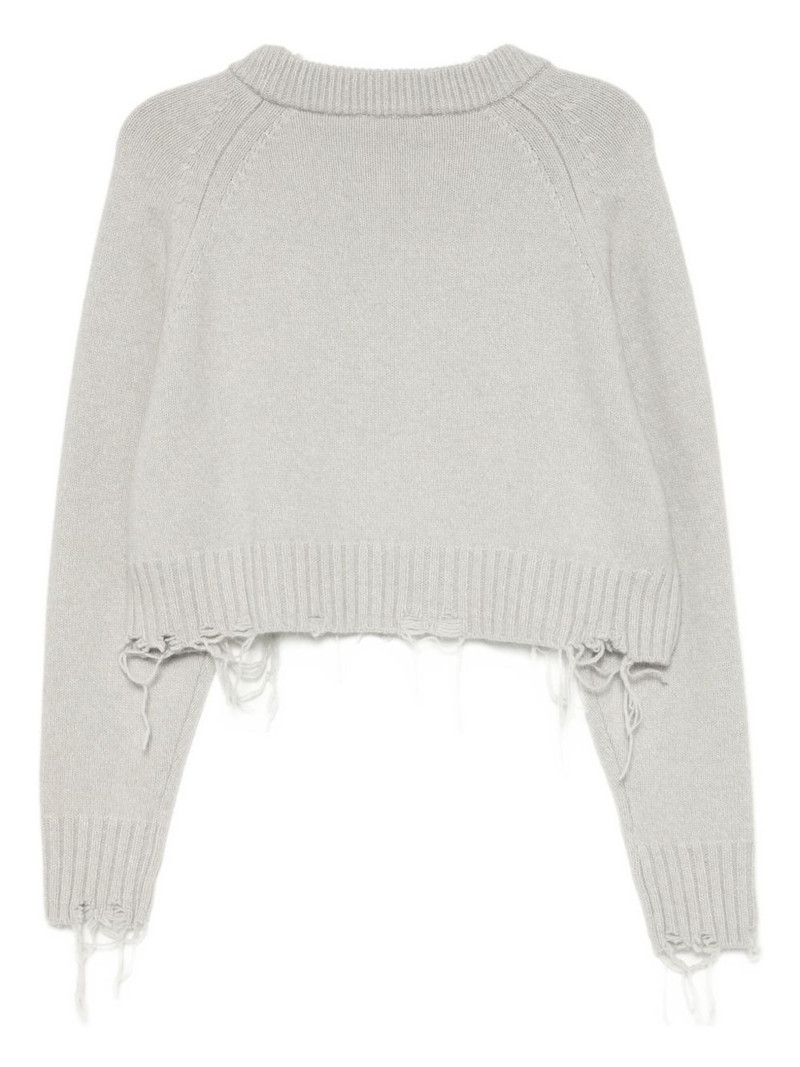 LOW CLASSIC damaged knitted top outlook