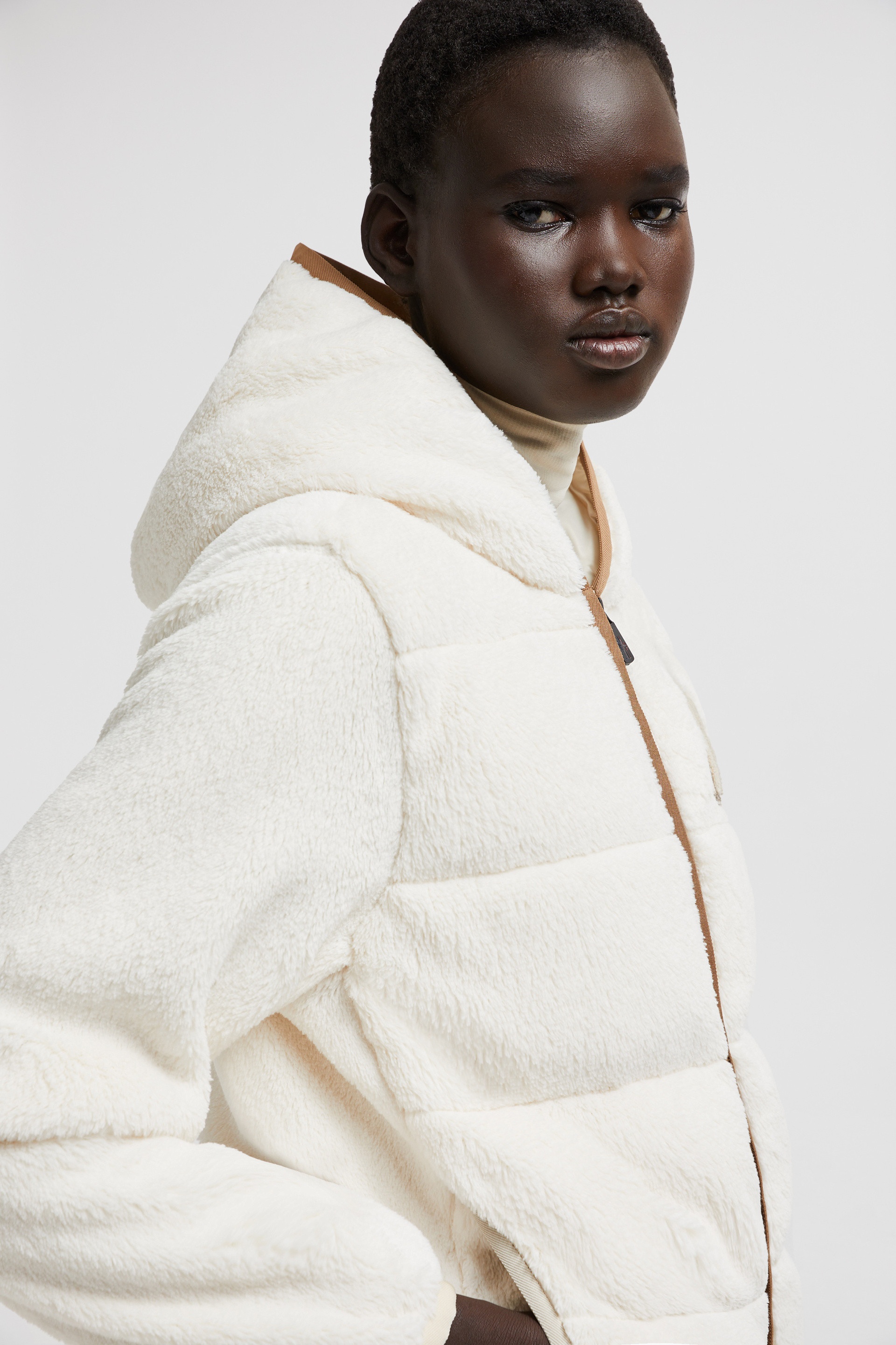 Padded Zip-Up Hoodie - 7