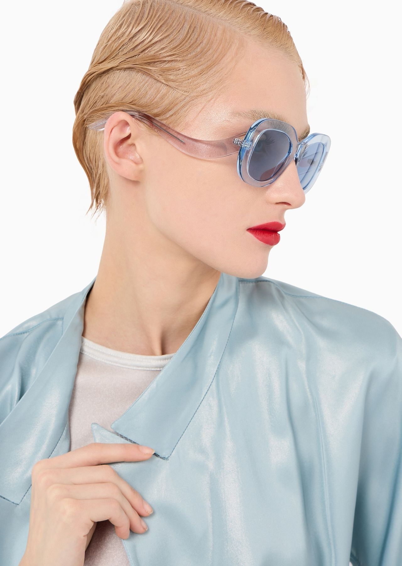 Oval women’s sunglasses - 5