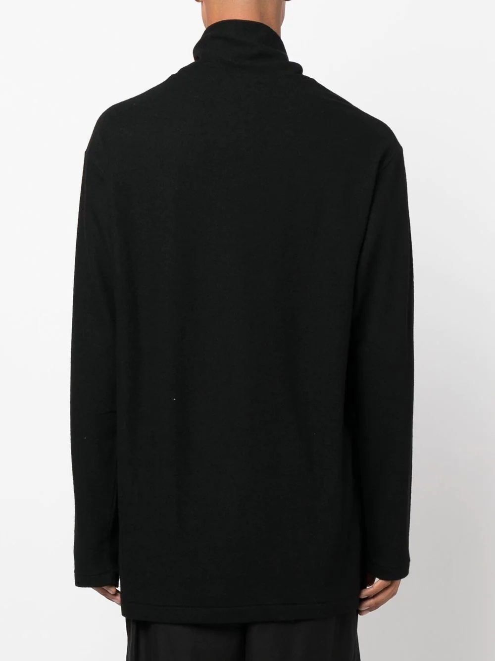 oversized wool turtleneck jumper - 4