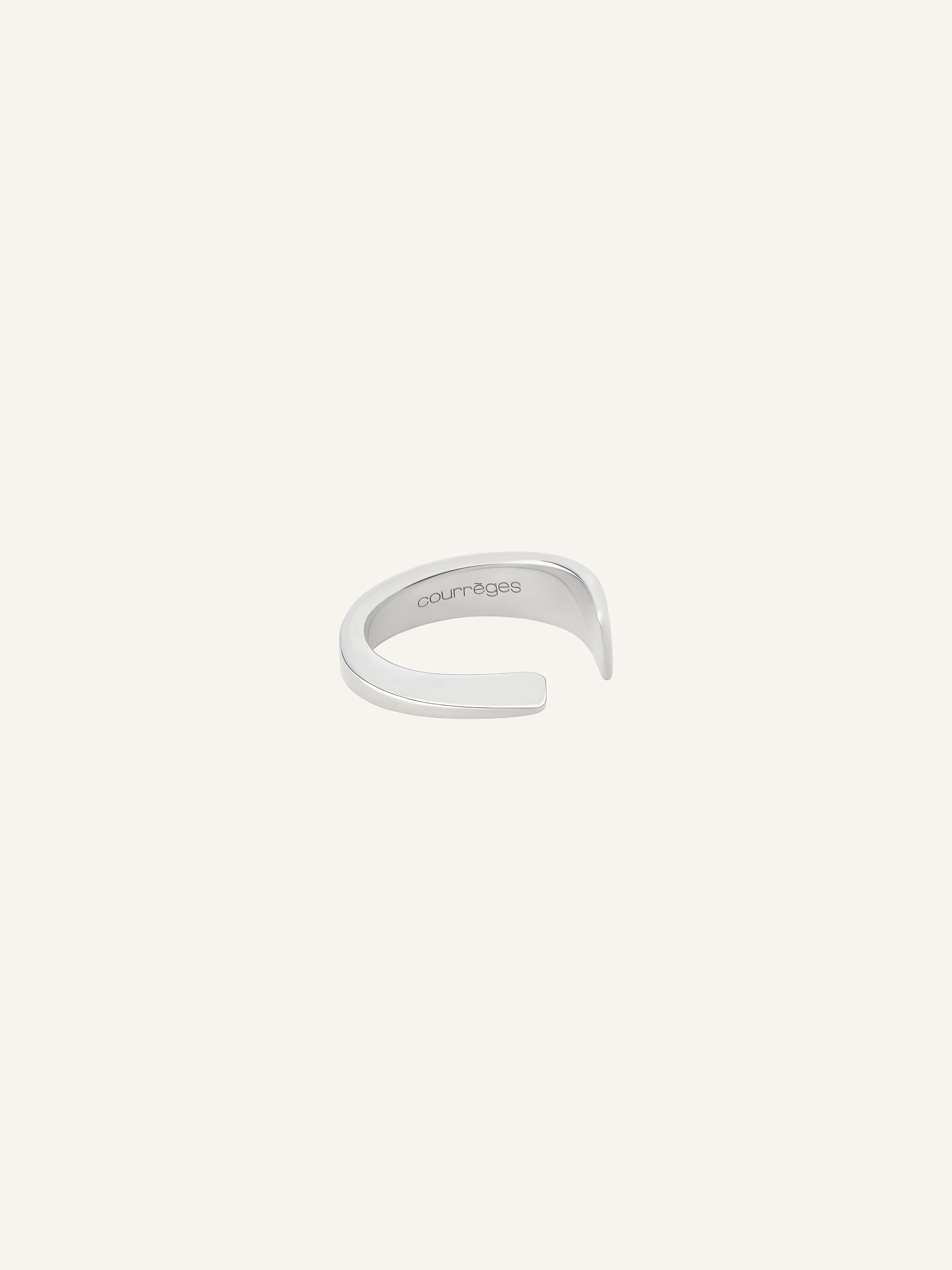 SMALL ONE METAL RING - 3