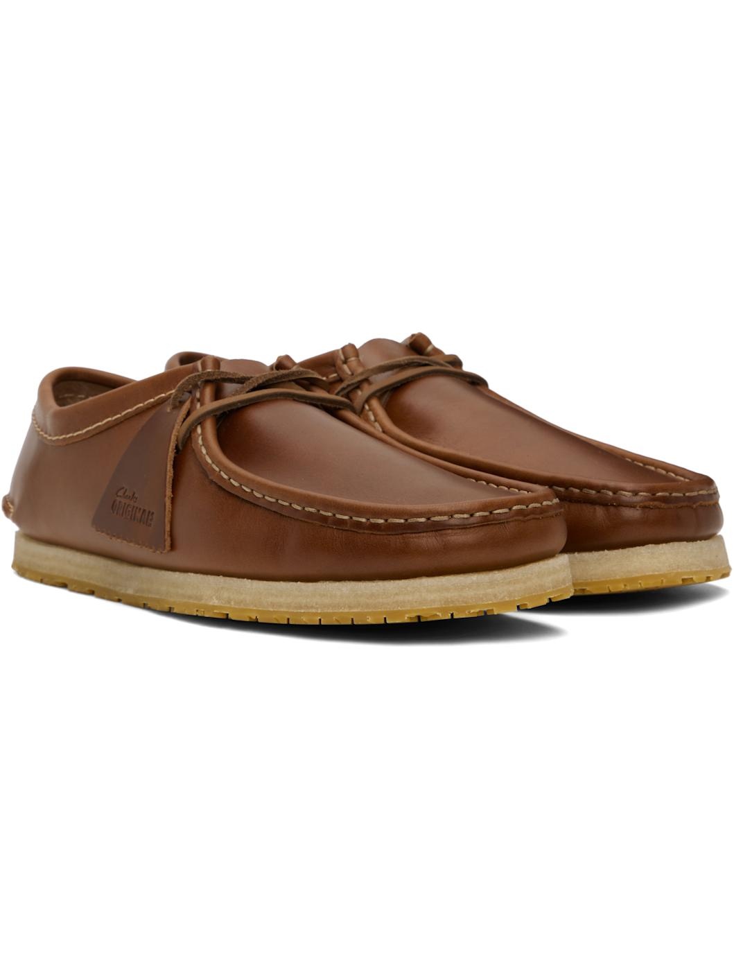 Brown Godney Lace Derbys - 4