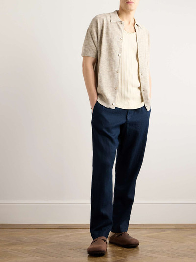 NN07 Billie 1454 Tapered Linen Trousers outlook