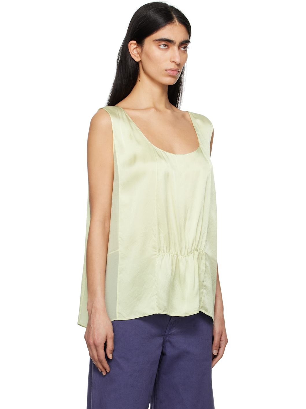 Green Dinara Tank Top - 2
