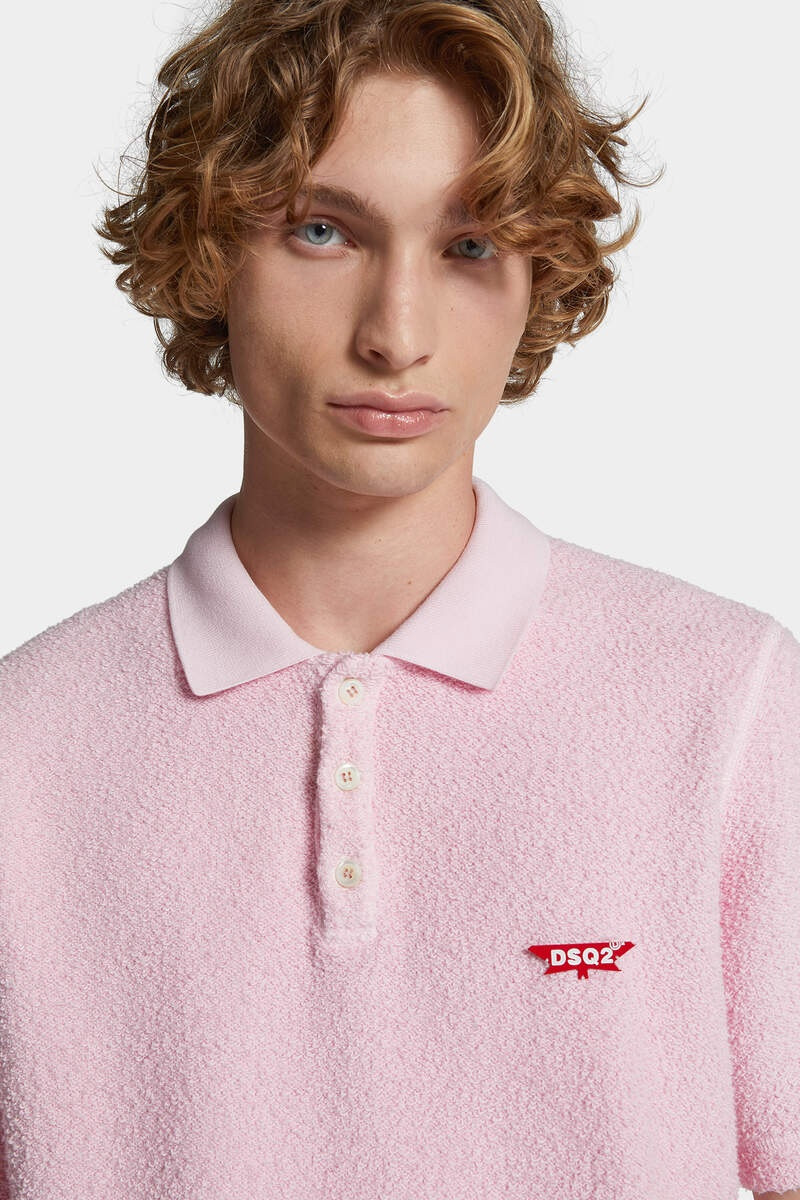 DYED TENNIS FIT POLO SWEATSHIRT 5