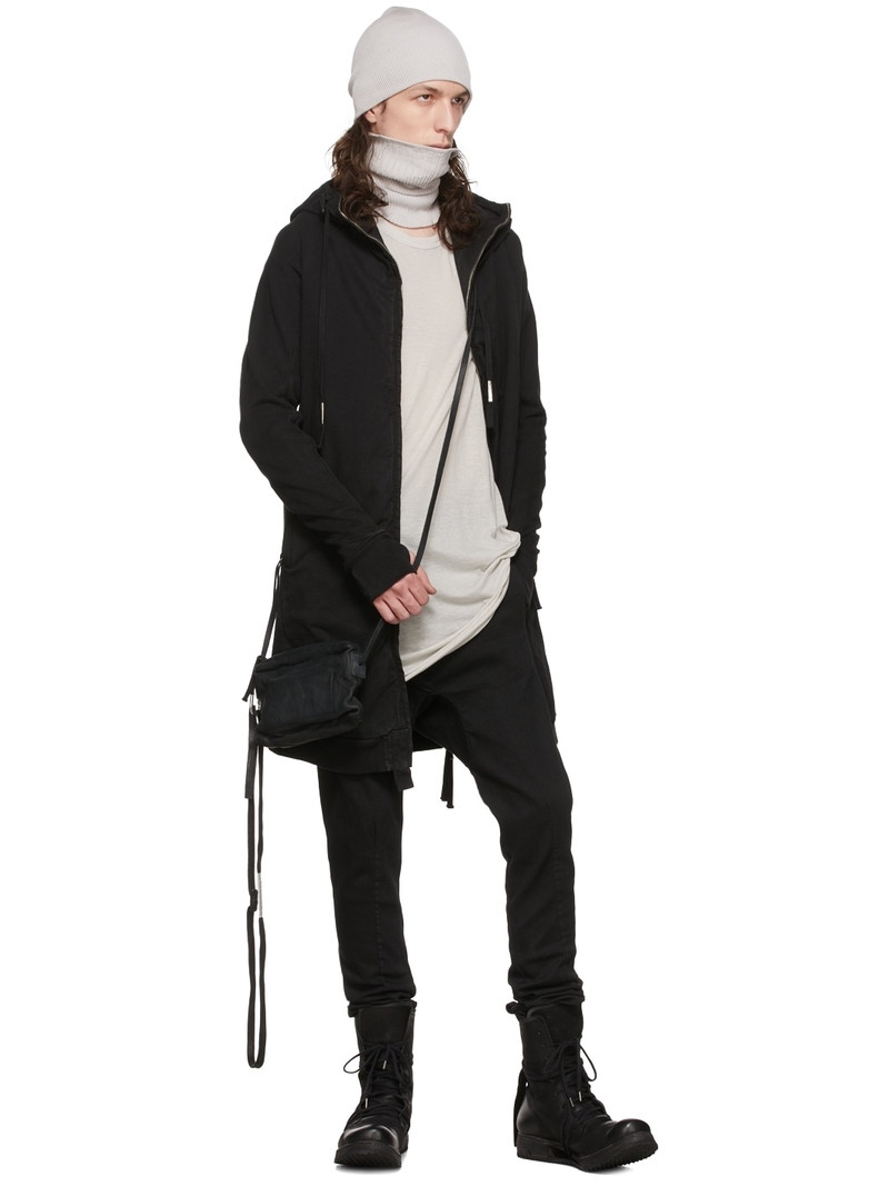 Boris Bidjan Saberi Grey Cotton T-Shirt outlook