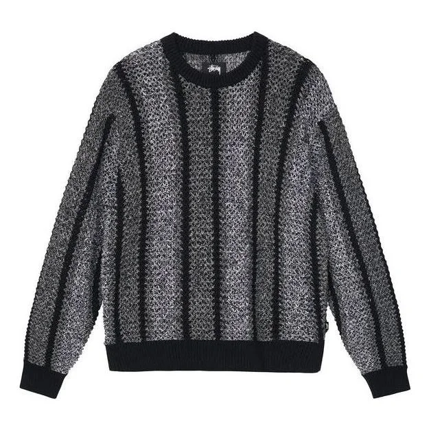 Stussy Baja Loose Gauge Sweater 'Grey' 117148 - 1