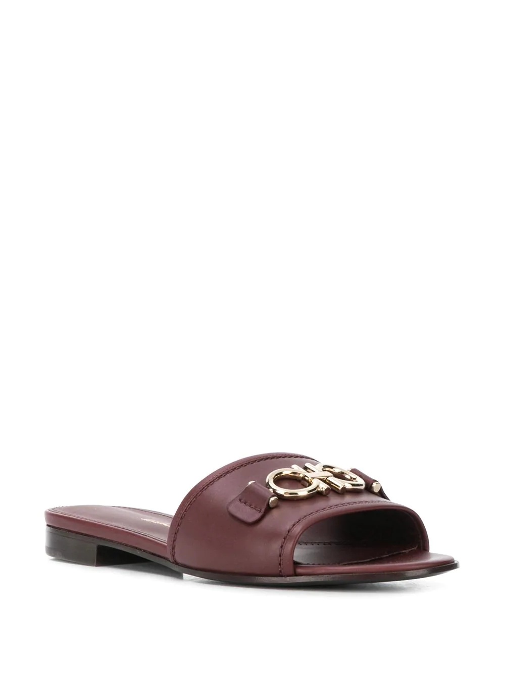 Gancini slip-on sandals - 2