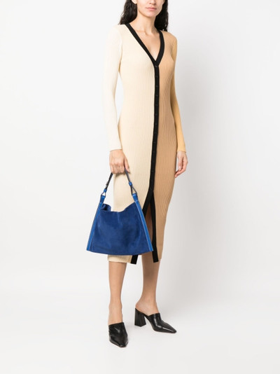 Proenza Schouler Minetta suede tote bag outlook