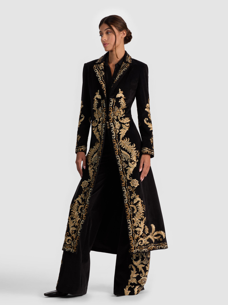 MACEY EMBROIDERED LONG BLAZER 3
