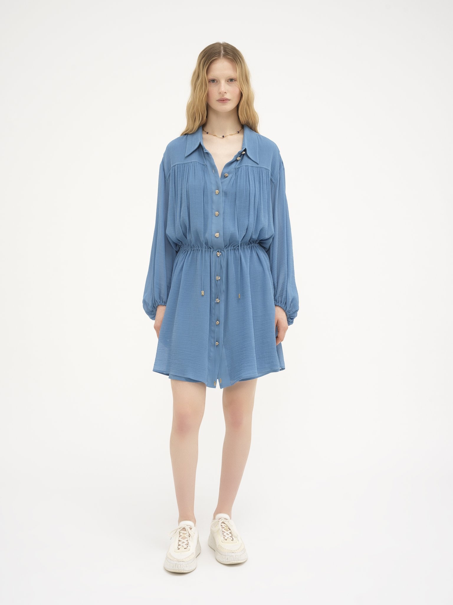 SHORT SHIRT DRESS - 3