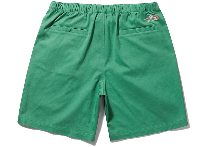 The North Face The North Face x Clot Woven Shorts Green outlook
