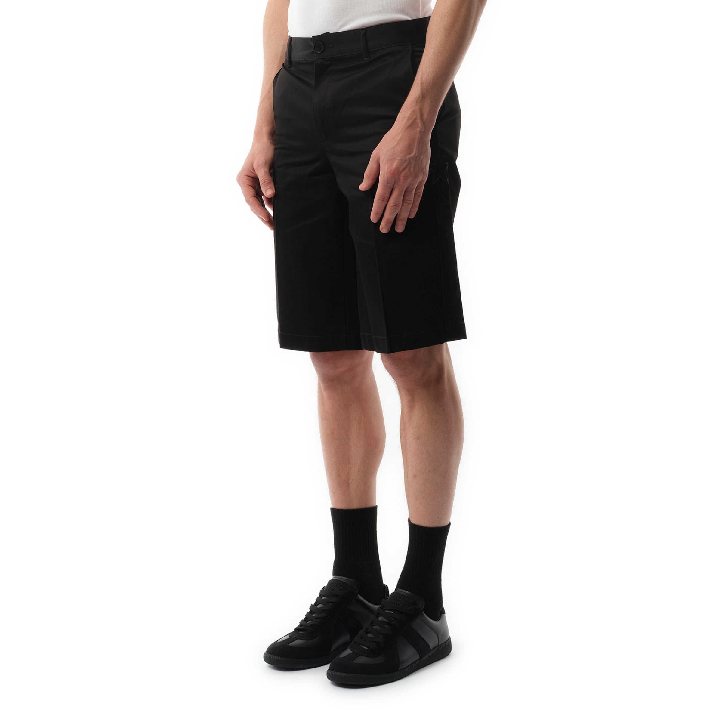 Chino Star Bermuda in Black - 5