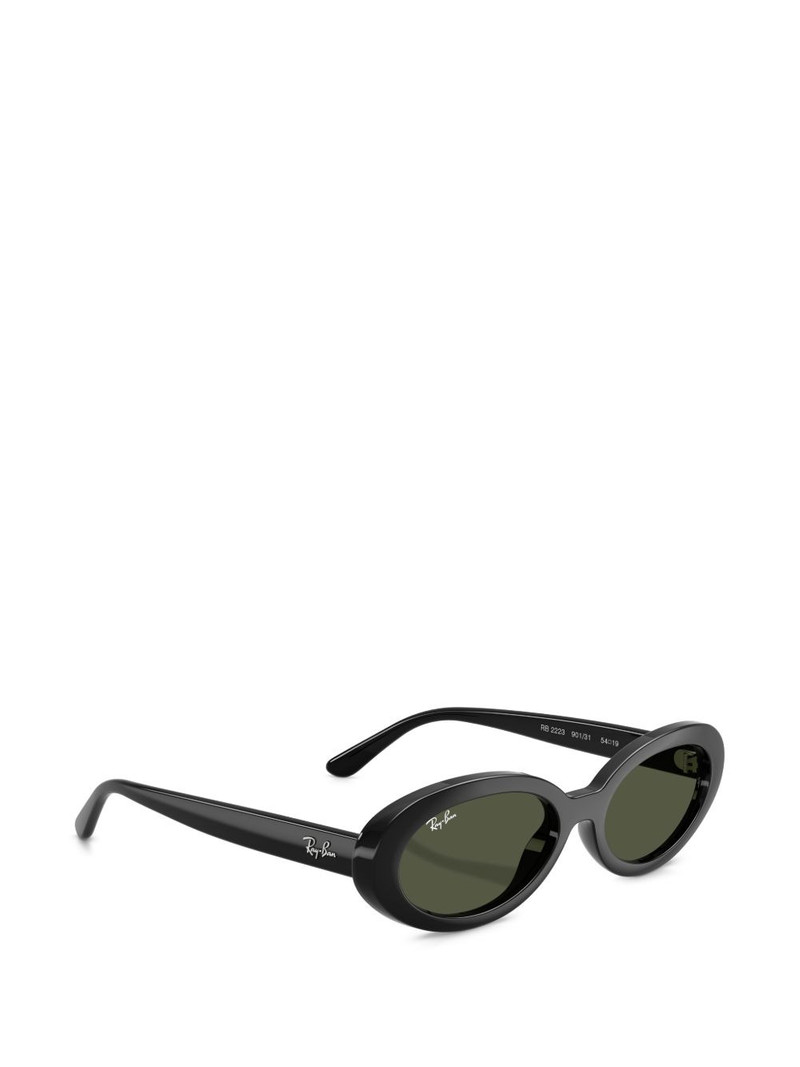 Ray-Ban oval-frame sunglasses outlook