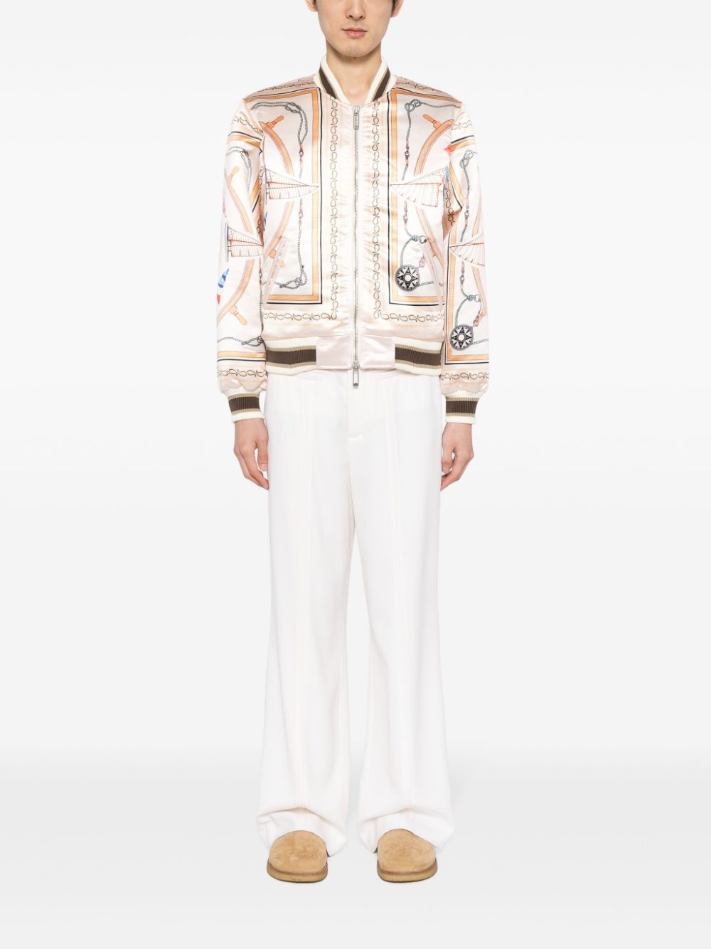 x Nautica satin bomber jacket - 2