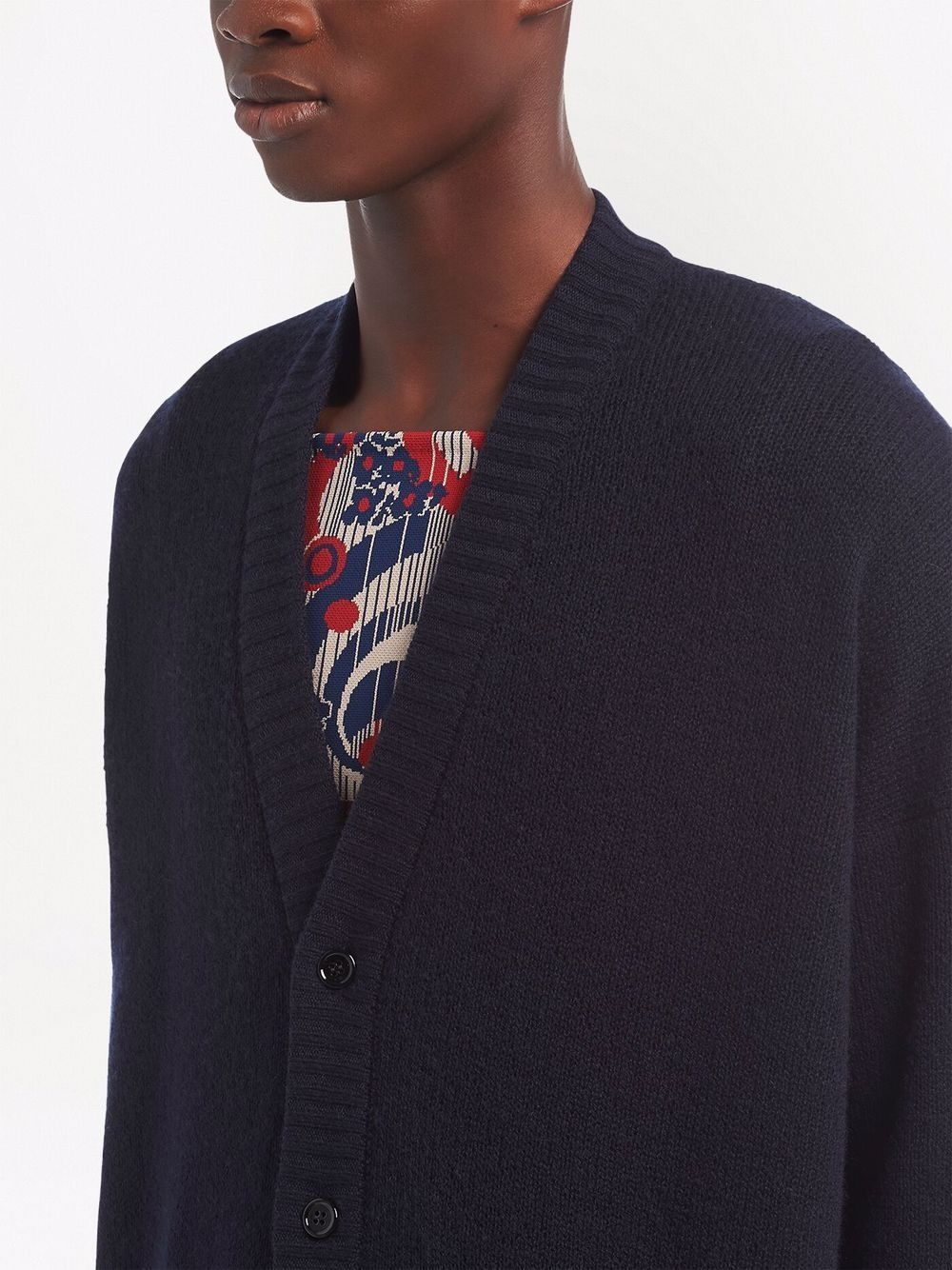 V-neck cashmere cardigan - 5