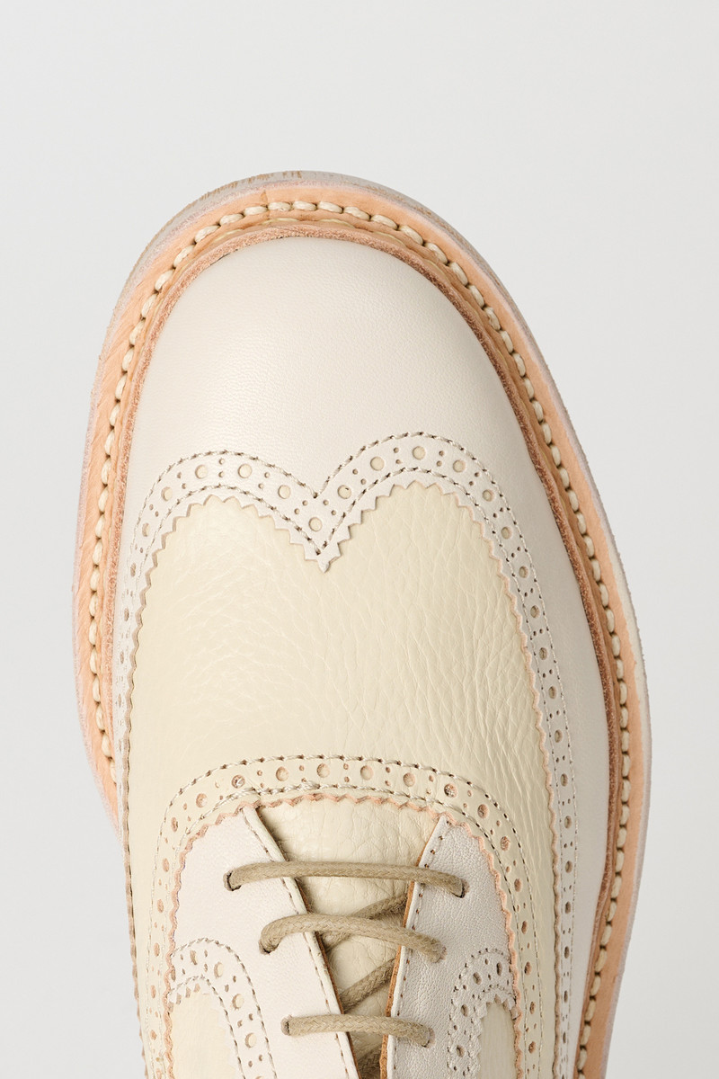 Our Legacy Brogue Parade Deep Ecru Leather outlook