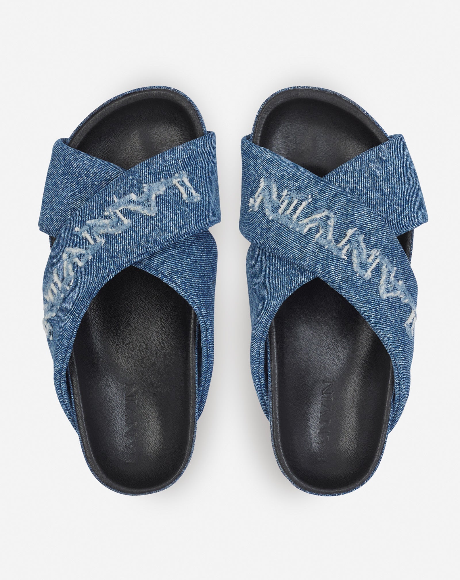LANVIN TINKLE SANDALS IN DENIM - 3