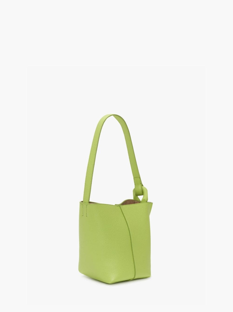 JW Anderson JWA CORNER BAG - LEATHER BUCKET BAG outlook