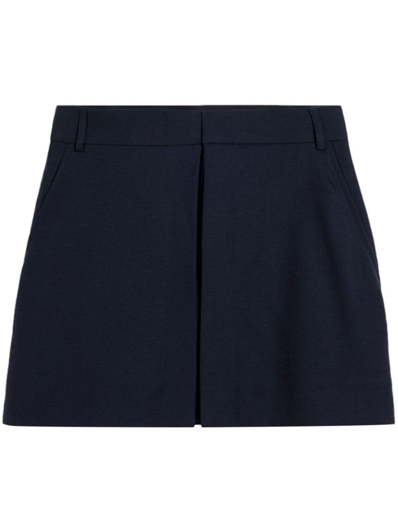 concealed-fastening wool skirt 1