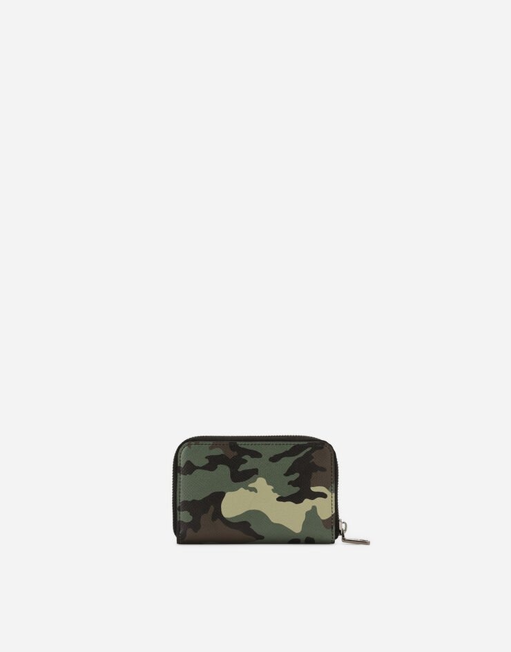 Small camouflage zip-around wallet - 3