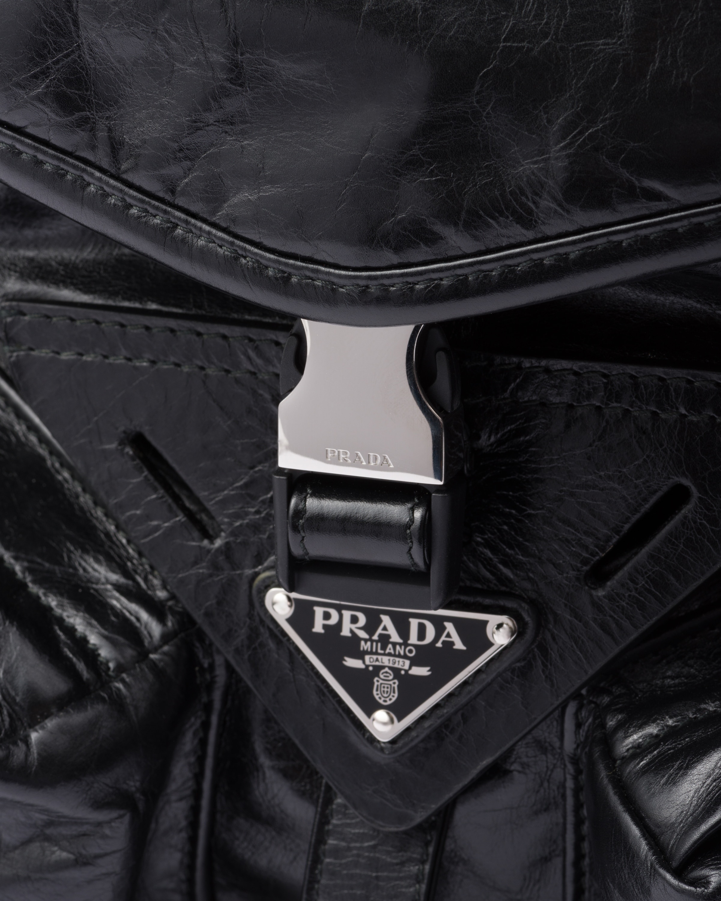 Leather shoulder bag - 5