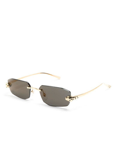 Cartier geometric-frame sunglasses outlook