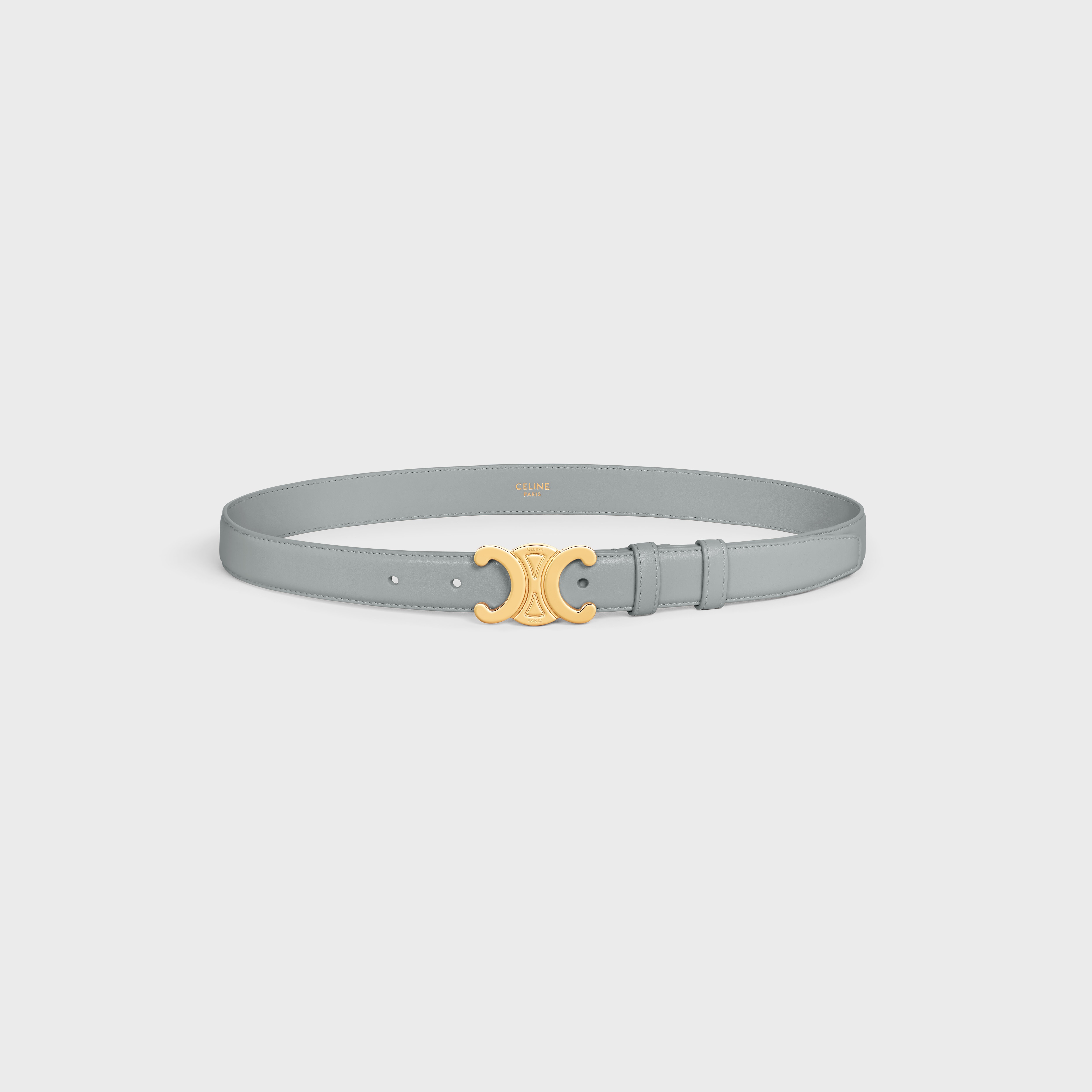 Medium Triomphe Belt in Taurillon Leather - 3