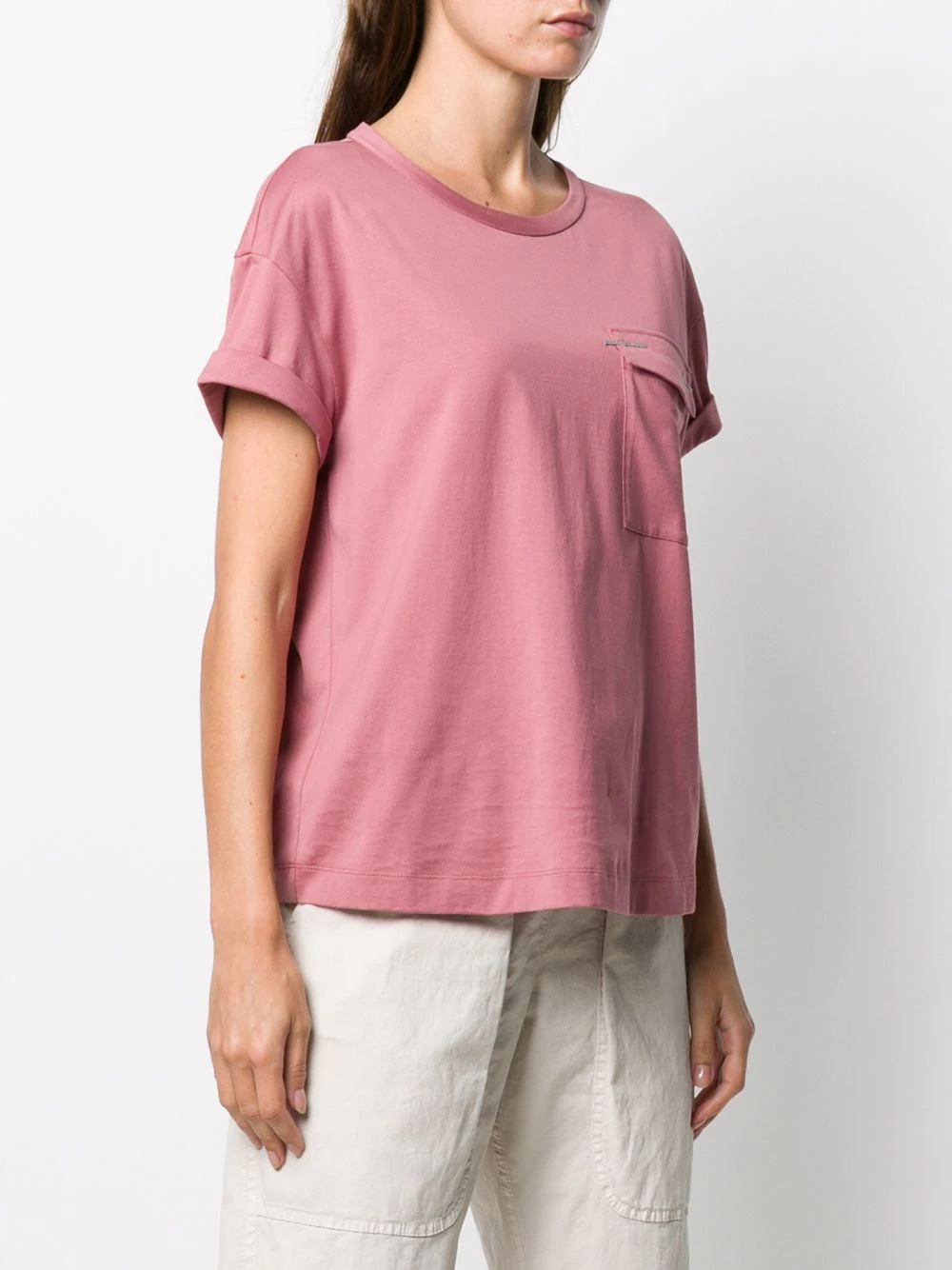 chest pocket T-shirt - 3