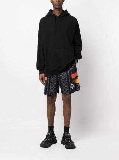 Marcelo Burlon County Of Milan xKAPPA logo-patch shorts outlook